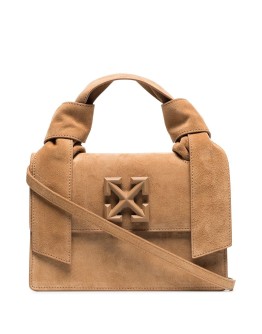 Jitney 1.4 suede shoulder bag