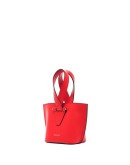 mini Virtus top-handle bucket bag