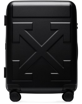 arrow-detail trolley suitcase