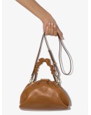 Demi ruched shoulder bag