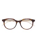 round frame tortoiseshell glasses