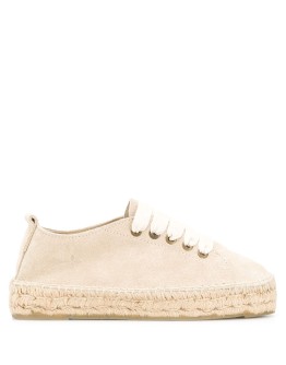 lace-up flat espadrilles