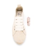 lace-up flat espadrilles