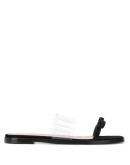 RED(V) bow strap flat sandals