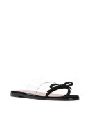 RED(V) bow strap flat sandals