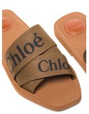 Woody logo sandals