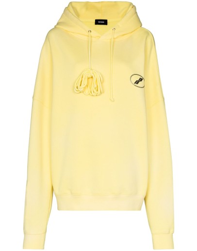 bleached logo hoodie