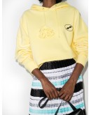 bleached logo hoodie