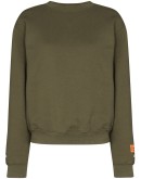 logo patch sweatshirt