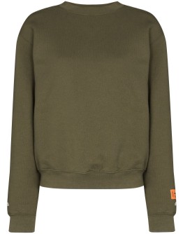 logo patch sweatshirt