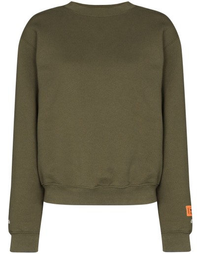 logo patch sweatshirt