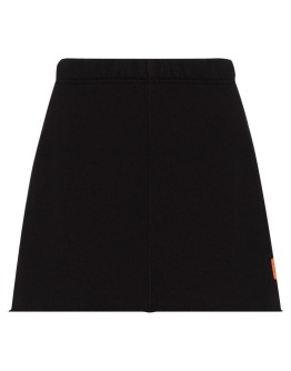 logo mini skirt