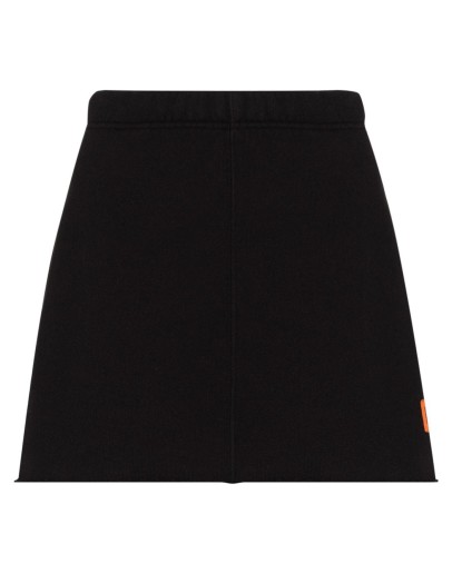 logo mini skirt