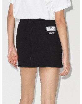 logo mini skirt