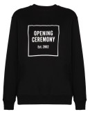 box logo sweatshirt