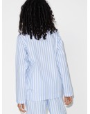 striped organic cotton pyjama shirt