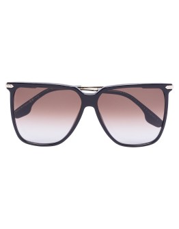 square-frame gradient sunglasses