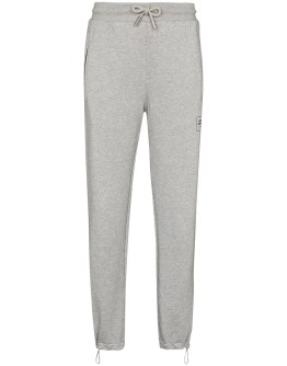 Small Box logo-patch track pants