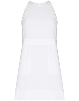 cut-out detail mini-dress