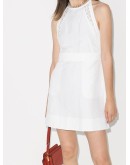 cut-out detail mini-dress