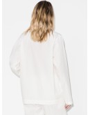 long-sleeve organic cotton pyjama shirt
