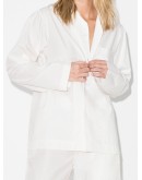 long-sleeve organic cotton pyjama shirt