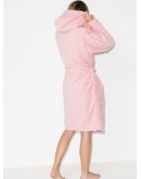 hooded dressing gown