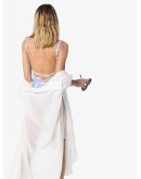 lace-up ribbed swimsuit