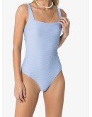 lace-up ribbed swimsuit