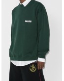 Polizei-print long-sleeve sweatshirt