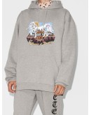 Magic Unicorn print hoodie
