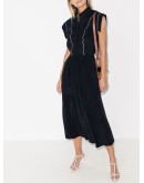 cap sleeve midi dress