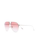 Aviator gradient-lens sunglasses