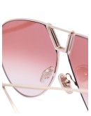 Aviator gradient-lens sunglasses