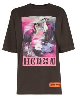 Heron graphic-print T-shirt