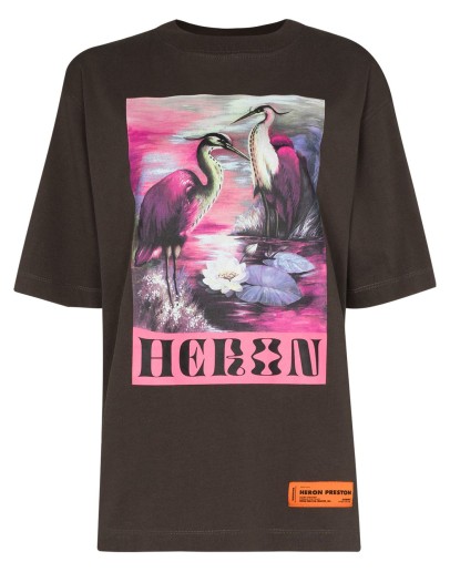 Heron graphic-print T-shirt