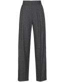 pleated wool trousers