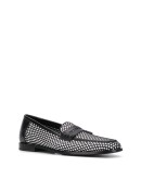 checkered loafers