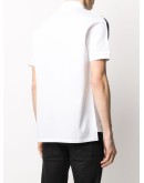 striped sleeve polo shirt