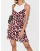 Esther floral-print mini dress
