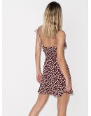 Esther floral-print mini dress