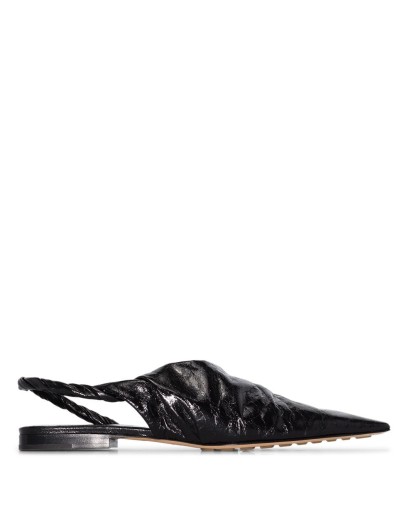 point twist ballerina shoes