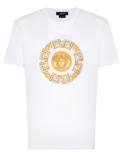 Medusa embroidered T-shirt