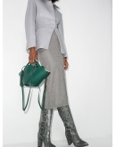 FF high-waisted midi skirt