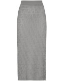 FF high-waisted midi skirt