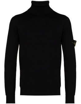 wool roll-neck jumper