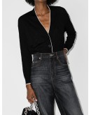 FF logo-knitted cardigan
