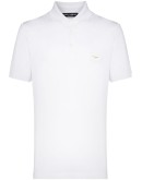 logo plaque polo shirt