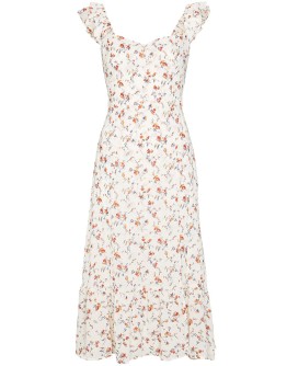 Bondi floral-print midi dress