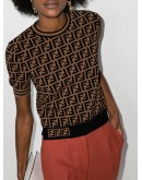 FF-print knitted top